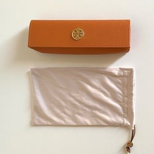 New Tory Burch Eyeglasses Case and Dust Cover